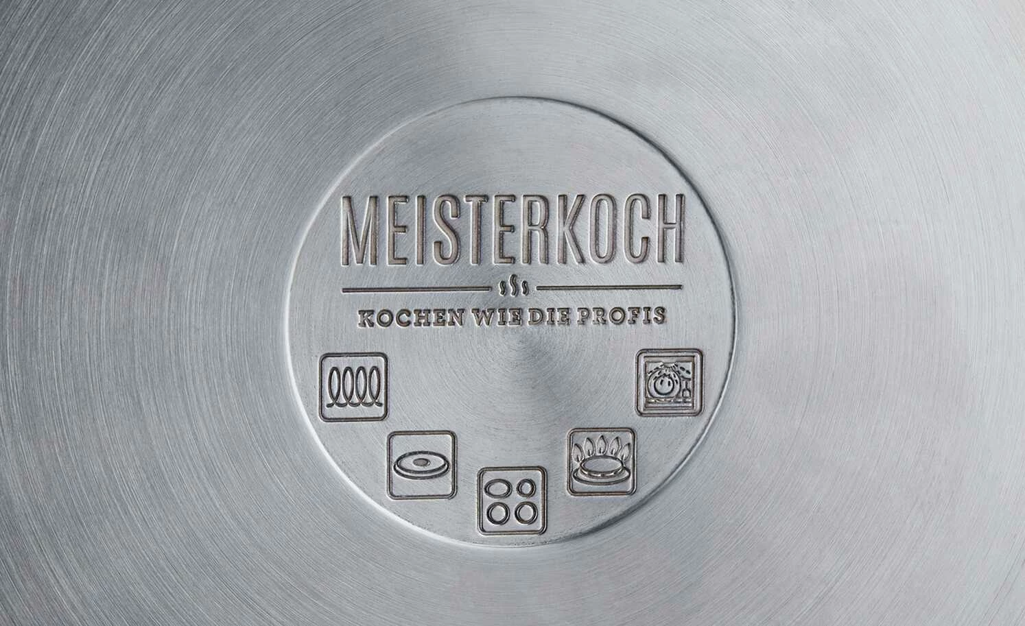 Meisterkoch Edelstahlpfanne Ø 28 cm CELSUS | 4,8|cm – Bild 4