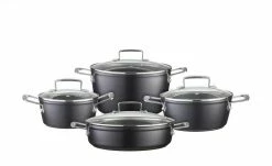 KHG Topfset 4-teilig NERO