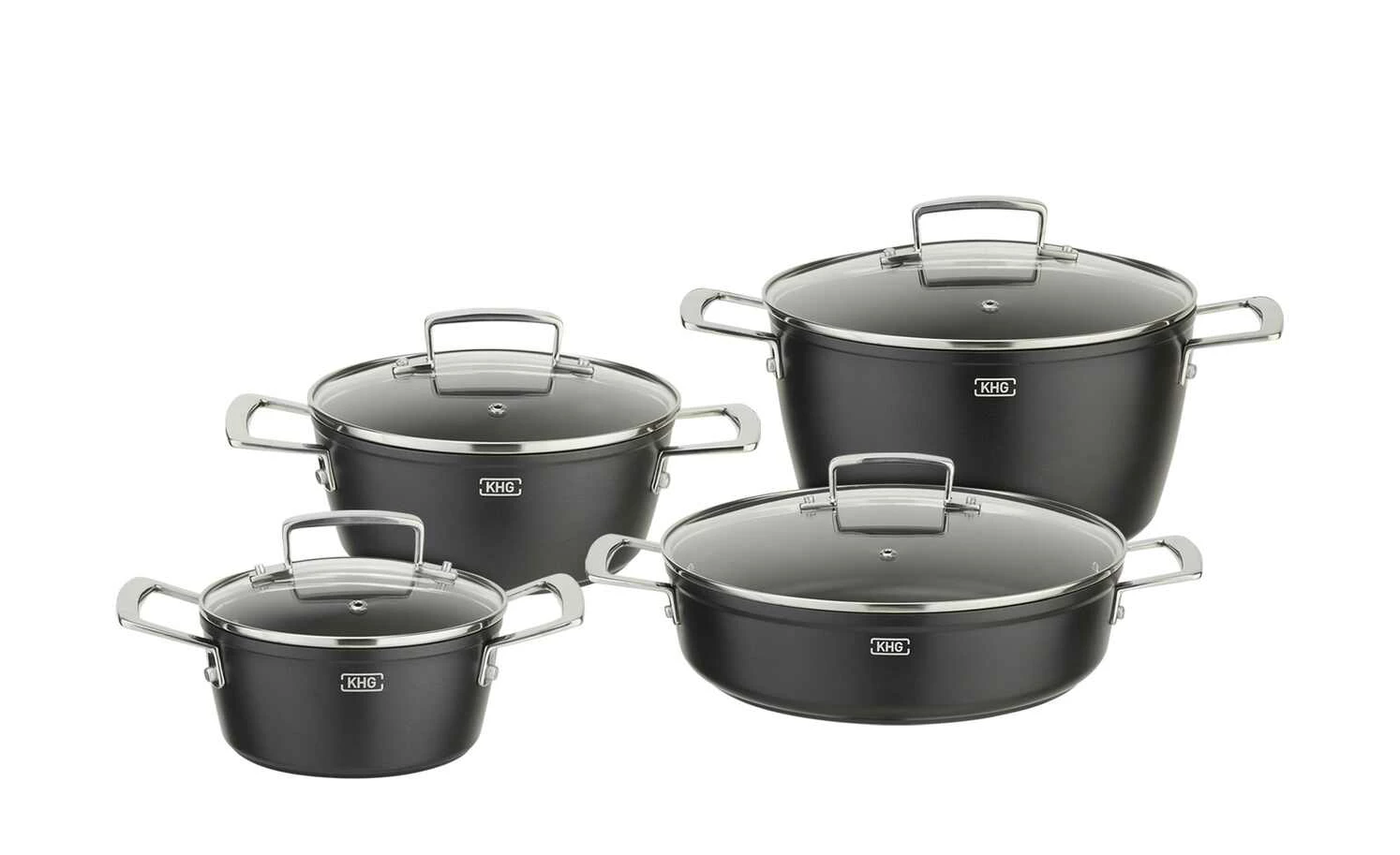 KHG Topfset 4-teilig NERO – Bild 2