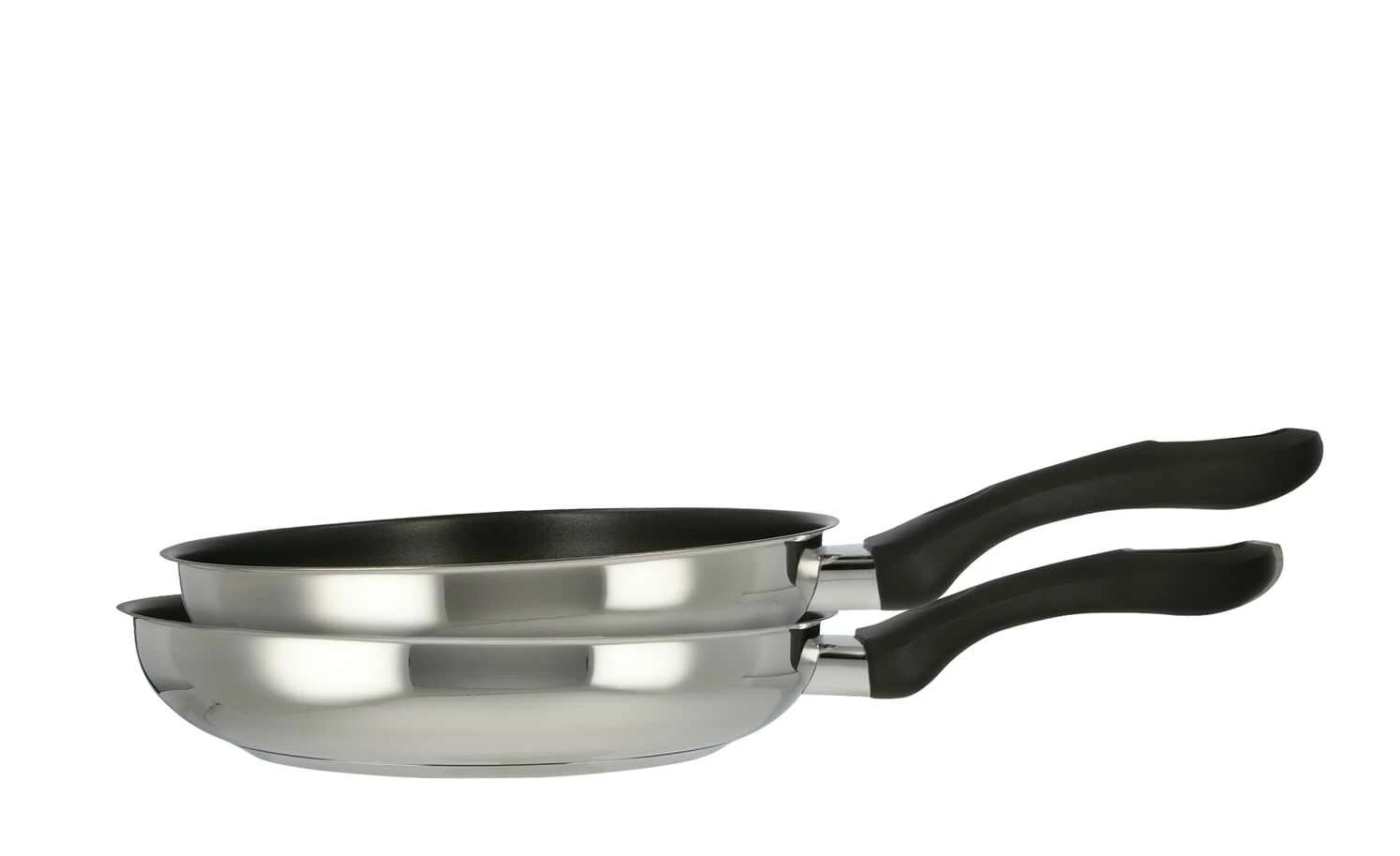 KHG Pfannenset 2-teilig Edelstahl