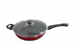 levelone Schmorpfanne mit Glasdeckel