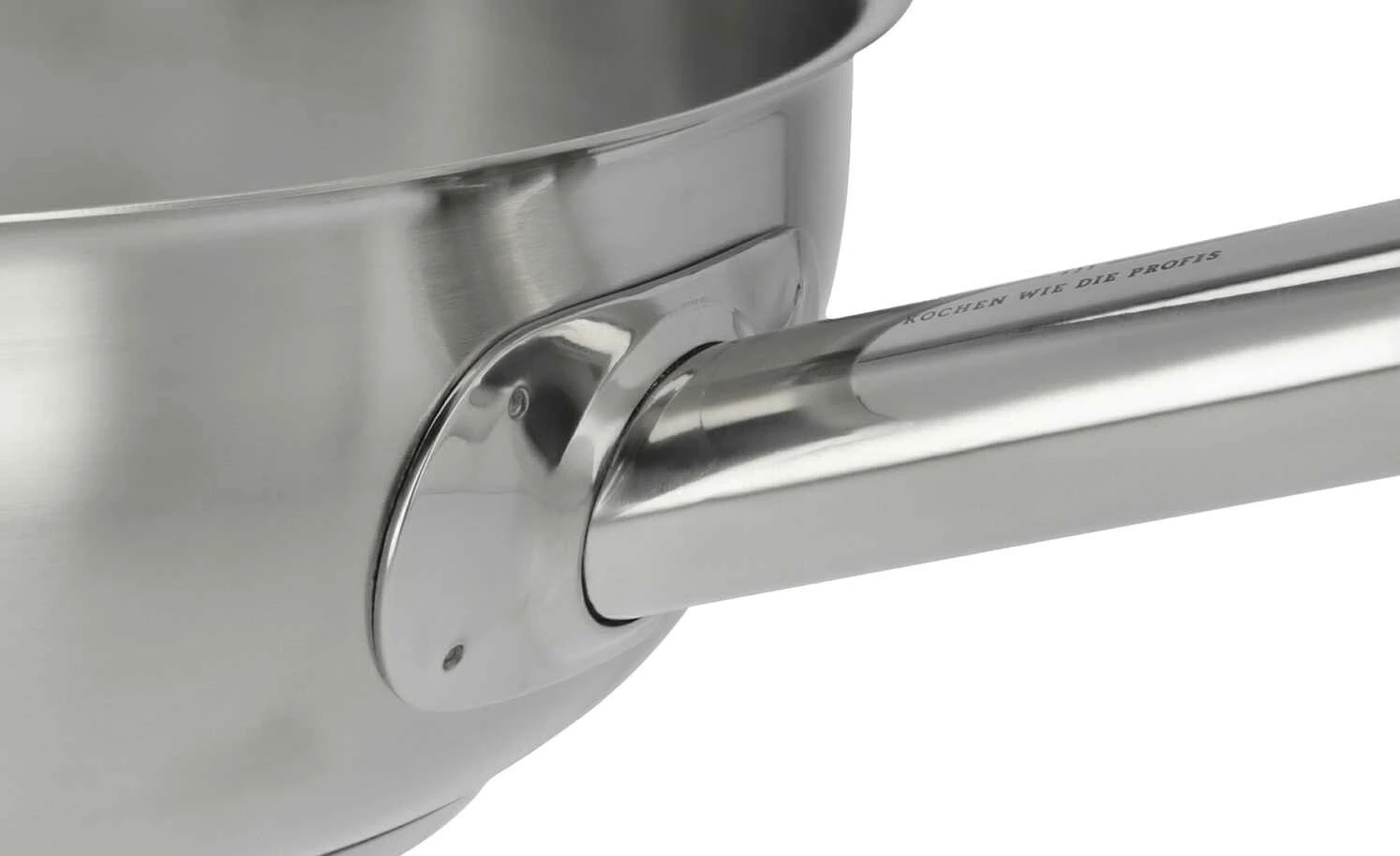 Meisterkoch Edelstahlpfanne tief Ø 28 cm CELSUS | 6,5|cm – Bild 2